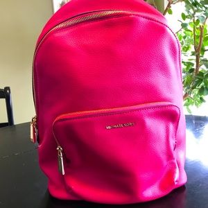 Michael Kors Hot Pink Backpack New without tags